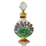 SEVENBEES Elegant Peacock Perfume Bottle