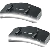 LitezAll Clip On Cap Light Headlamp - Bright LED Cap Light for Hands Free Outdoor Work, 2 Pack