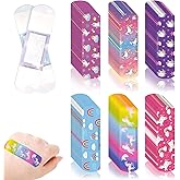 120 Pcs Bandaids - Cute Cartoon Adhesive Bandages for Kids Waterproof, Breathable, and Fun Animal Designs(Unicorn)
