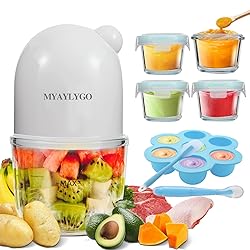 MYAYLYGO Baby Food Maker & Food Processor, Upgraded