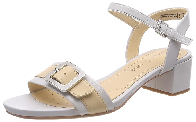 Clarks Damen Orabella Shine Riemchensandalen