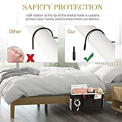 Ozzptuu Bedside Storage Caddy/Bedside Hanging