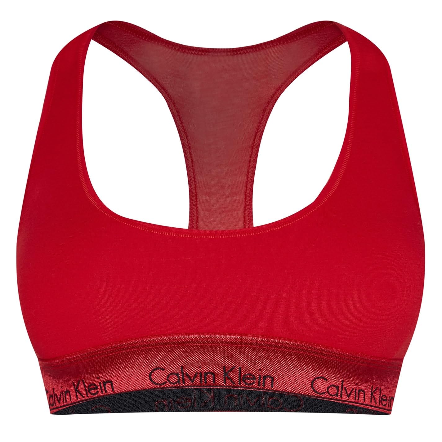 Calvin Klein Unlined Bralette 445E Red (Rouge)