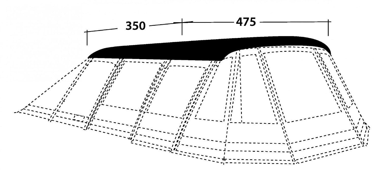 Outwell Alabama 7p Roof Protector Tent 