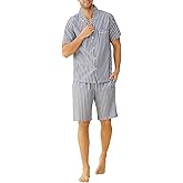 Latuza Men's Cotton Woven Short Sleepwear Pajama Set