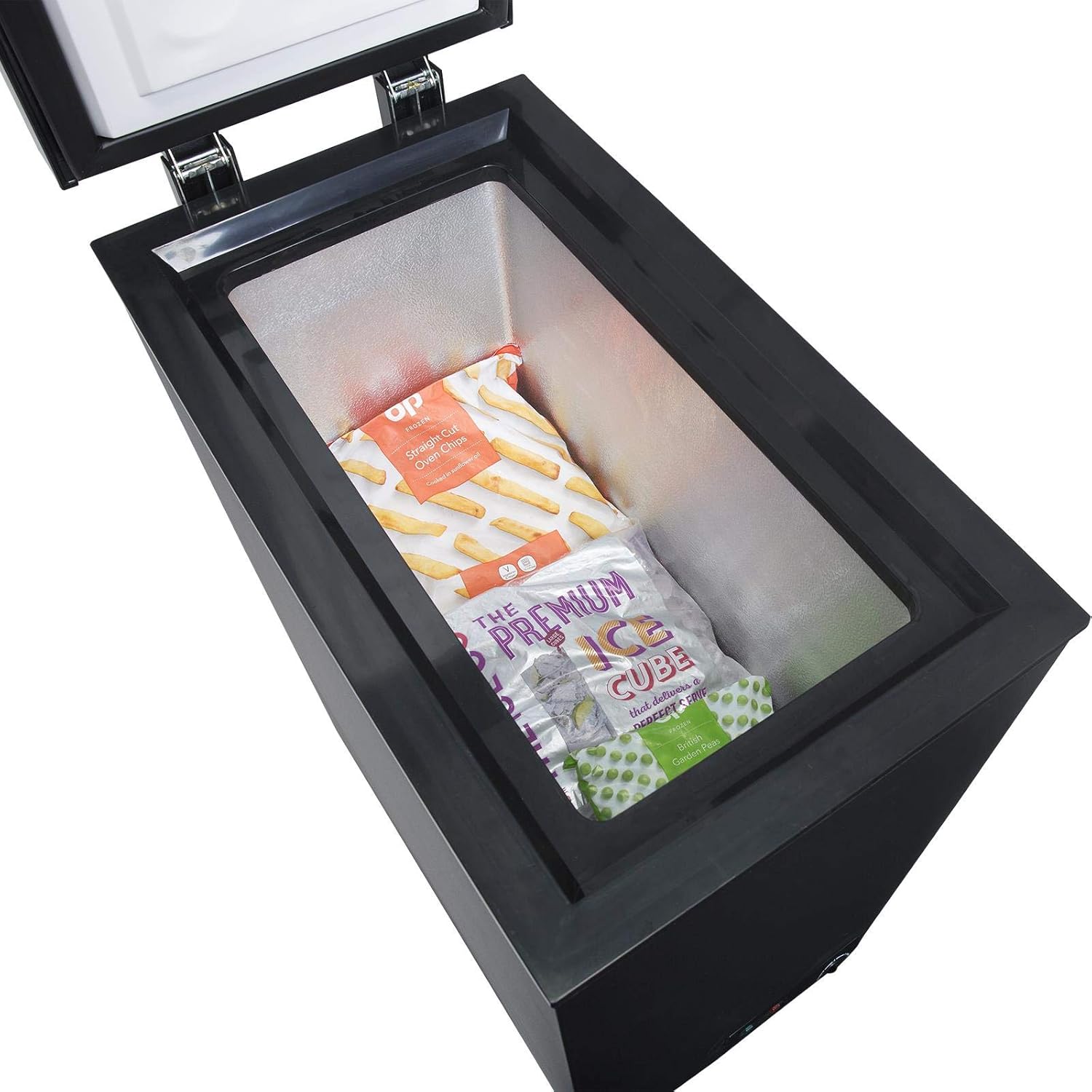 Freezers Energy SIA CHF60B 36cm Freestanding Slimline Compact Black