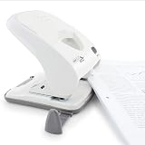 Rapesco 1526 ECO X5-40ps 2 Hole Punch 40 Sheet Capacity Soft White view 2
