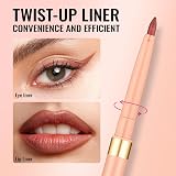 Oulac Matte Brown Lip Liner Waterproof 24H Highly Pigmented Vegan 06 Body Talk view 9