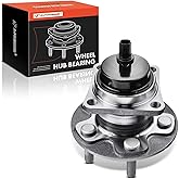A-Premium Rear Wheel Bearing and Hub Assembly with ABS & 5-Lug Compatible with Toyota Corolla 2009-2018, Matrix 2009-2014, Po