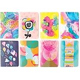 OOLY 118-163 Pocket Pal Journal Pack of 8, (3.5" x 5") - Abstract