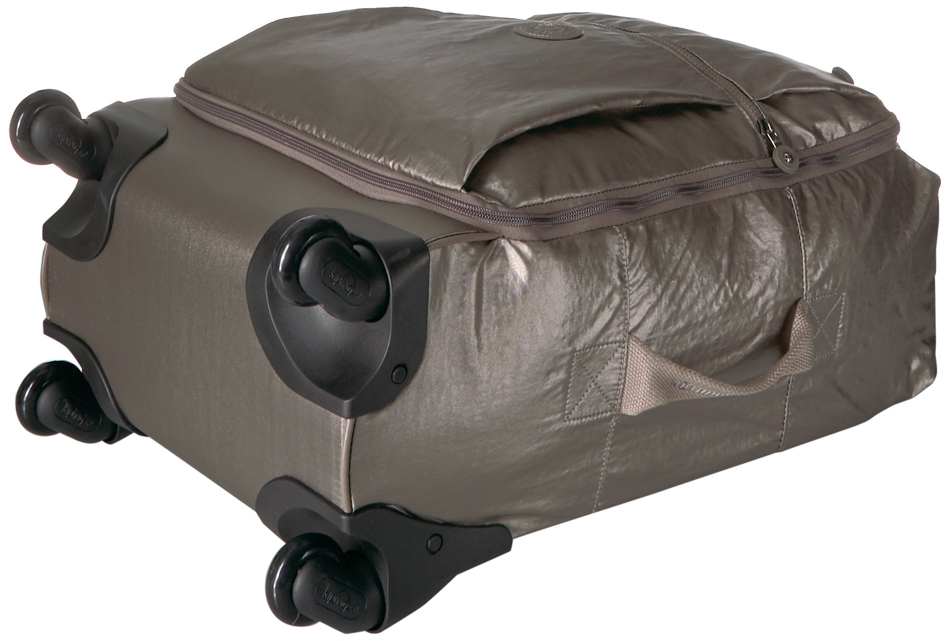 Kipling Women's Darcey Small Metallic Wheeled Luggage, MTTLCPWTER on