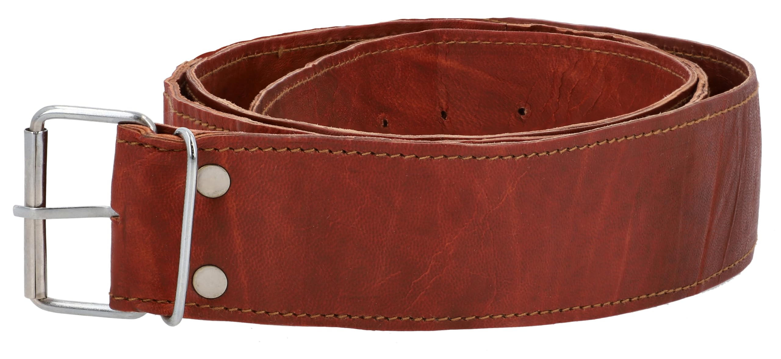 Gusti Leder nature Genuine Leather Shoulder Strap Replacement Additional Handle Carry with Buckle Vintage Brown T3