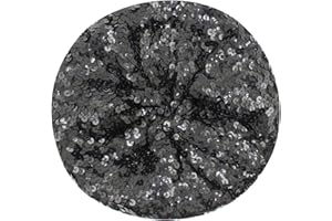ZGMYC Shiny Sequin Beret Hat for Women Girls Fashion Beanie Cap Costume Accessories for Festival Party Dance