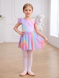 MdnMd Dance Ballet Leotard with Skirt Combo Classic