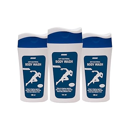 MENSOME Anti Bacterial Body wash with Apple Cider Vinegar, Oregano Oil, Turmeric Oil and other therapeutic oils and herbs Pack of 3(100 ml *3)