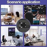 MEKEET HDMI to VGA Converter 1080P 60Hz with 3.5mm Audio Adapter Male to Female view 5