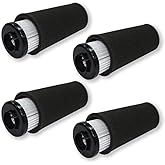 PUREBURG F112 Replacement Filter Compatible with Dirt Devil UD20120NC UD70161 UD70167 UD70181 UD70187 UD70171 UD70174 UD70174B UD70164 UD70185 UD70182 UD70186 UD70355B VACs,4-PACK