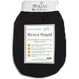 Original Kessa Exfoliating Glove - Charcoal Black - Microdermabrasion At Home Exfoliating Mits, Removes unwanted dead skin, dirt and grime and Keratosis Pilaris. Great for spray tan removal. (1 Unit)