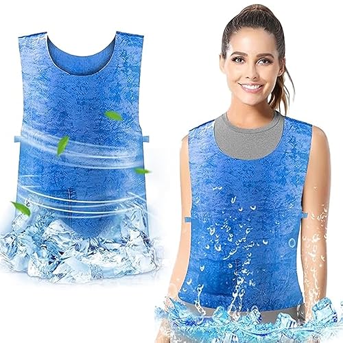 Cooling Vest, Cooling Vests For Men, Ice Vest, Cooling Vests, Cool Runnings, Cycling Vests Men, Mens Running Vest, Ice Vest For Women, For Cycling,Running Outdoor Sports Cool Vest In Hot Weathe
