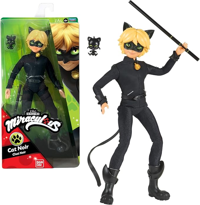 Amazon Com Miraculous P Cat Noir Fashion Doll Toys Games