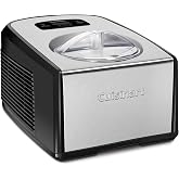 Cuisinart 1.5-Quart Ice Cream Maker and Gelato Machine, Makes Frozen Yogurt and Sorbet, Fully Automatic with Commercial-Quali