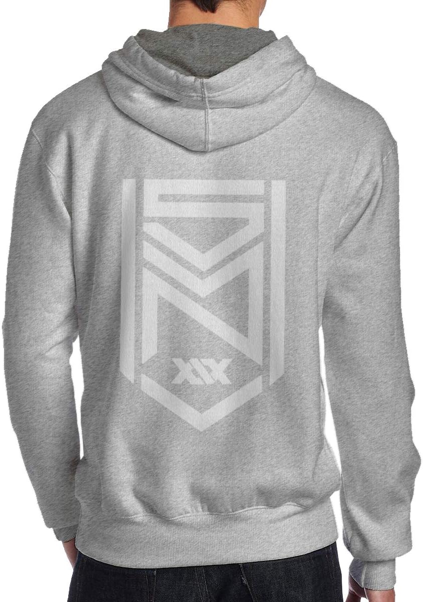 Sidemen Unisex 3D Athletic Hooded Sweatshirts Cool Pullover 3D Print Regular Fit Long Sleeve Hoodies Gray