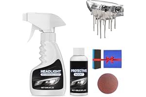 Q4 Kit de restauration de phares pour phares oxydés et jaunis