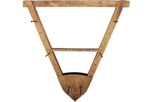 Rush Creek Creations Wall Mounted Bow and Arrow Display Rack for Hunting & Archery Accessories Real Tree 3-Bow Holder & 12-Arrow Storage Handcrafted Small Bows & Big Bow Hanger w/Arrow Holders