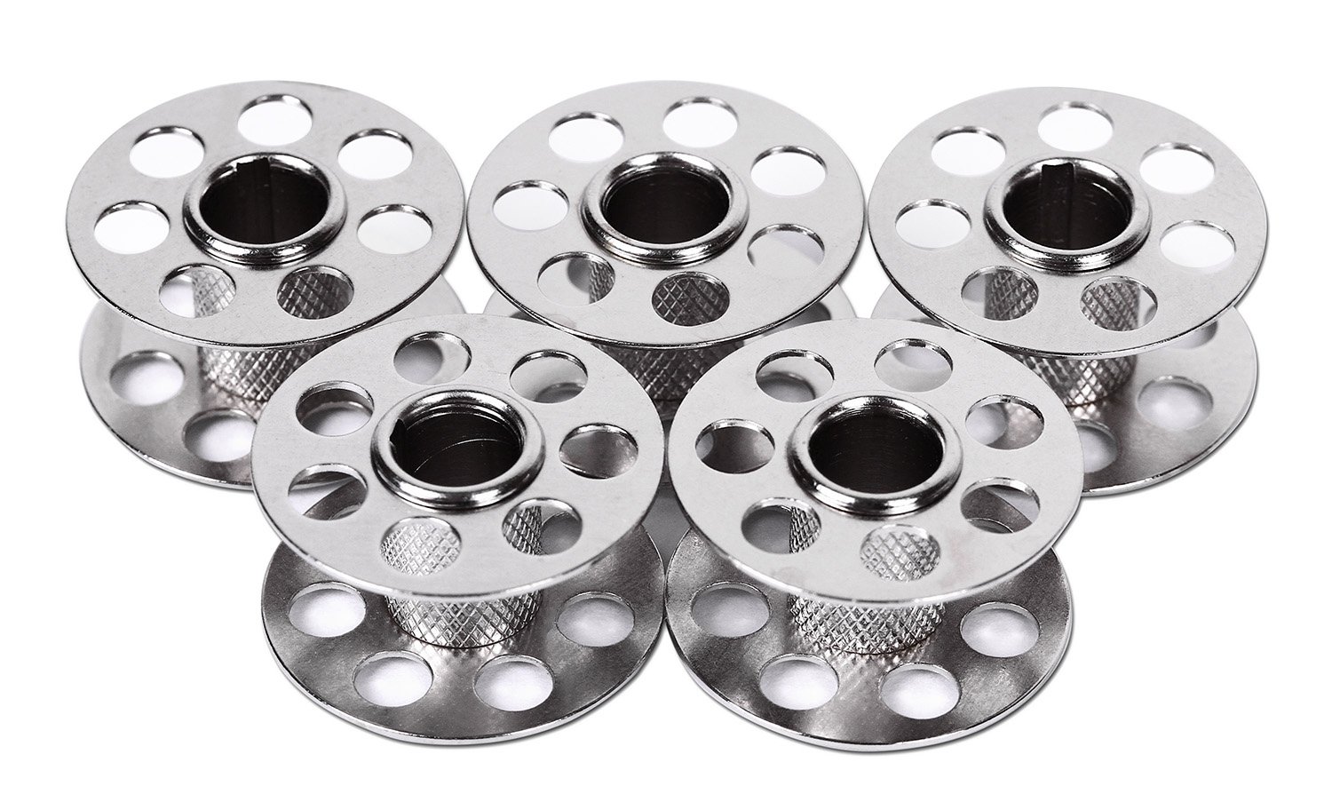 Bernina Metal Bobbins CB Gripper for Bernina (Pack of 5, 12 mm Height)