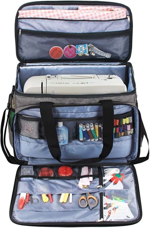 Luxja Sewing Machine Bag with Removable Padding Pad, Sewing Machine