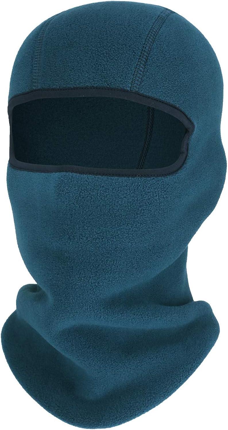 Skull Balaclava Ski Mask Windproof Warmer Winter Gear Snowboard Motorcycle Hood Peacock Blue at  Men’s Clothing store