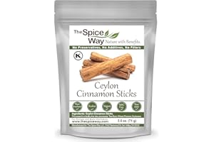 The Spice Way True Cinnamon Sticks - Ceylon Cinnamon stick 2.5 oz