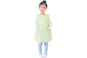 Plie Kids Painting Apron – Waterproof Art Smock for Toddlers, Messy Play, Baking, Crafts, Cooking, Sensory Play