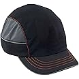 Safety Bump Cap, Baseball Hat Style, Comfortable Head Protection, Short Brim, Skullerz 8950,Black