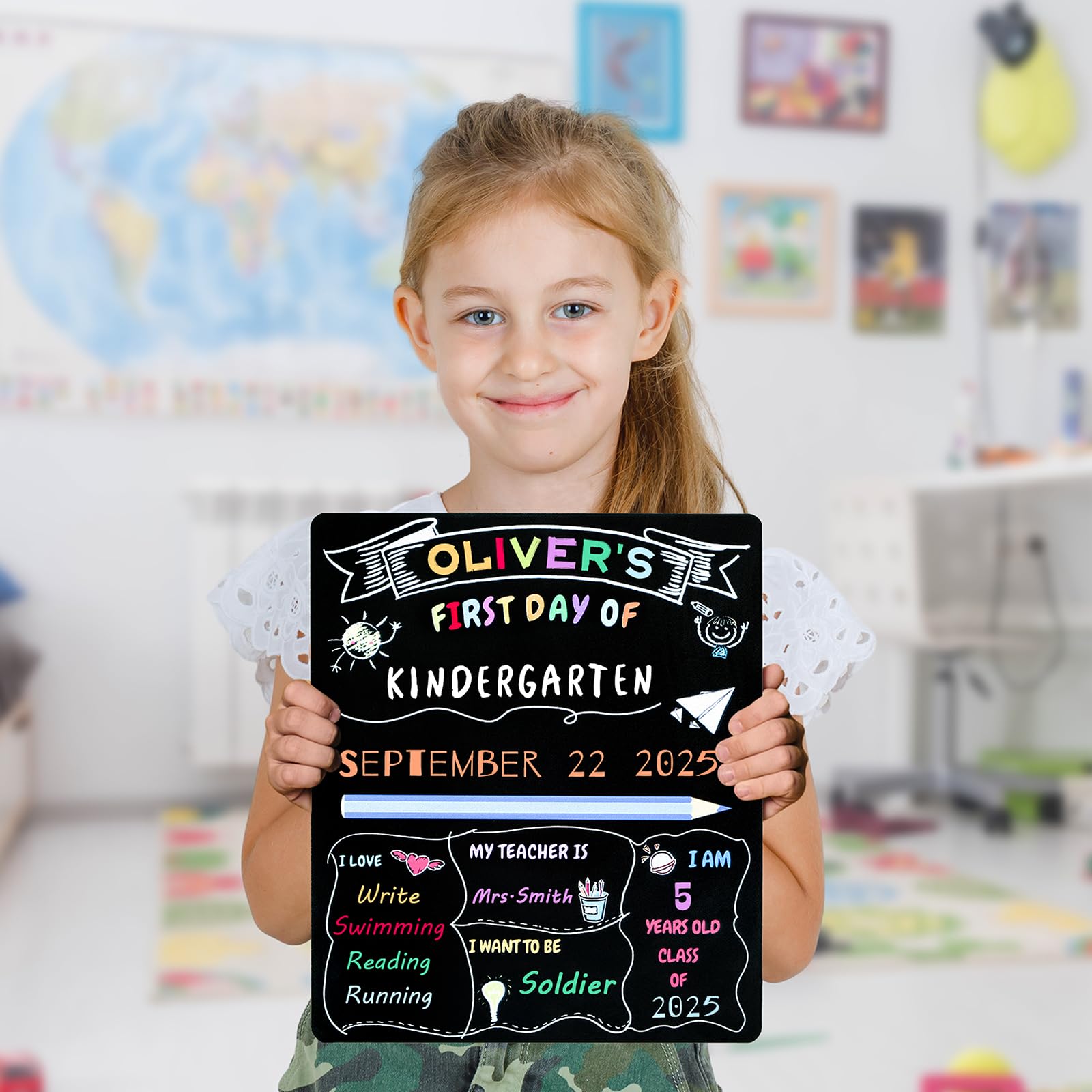 Timart Extra Fine Tip Chalk Markers (8 Pack 1mm Point), Liquid Chalk Pens - Dry Erase Marker Pens for Blackboard, Chalkboards, Windows, Glass, Bistro, Cars, Signs, Chalkboard Labels Included