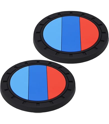 2 Sottobicchieri Anti-Scivolo In Silicone Per BMW Serie 1,3,5,7,X1,X3,X5... - Foto 11