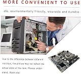 Xptieeck B75 ETH Mining Motherboard 8X PCIe LGA1155 DDR3 +CPU SATA Cable view 6