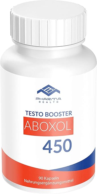 ABOXOL | Testo Booster Extrem HOCHDOSIERT | Muskelaufbau | L Arginin + L Citrullin + Maca + Zink | 90 Kapseln