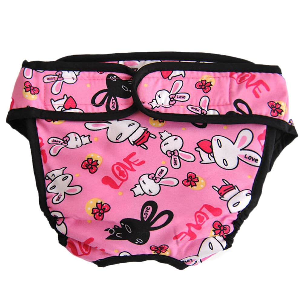Diyafas Washable Sanitary Pants Hygienic Panties for Medium Large Dogs Physiological Animals Panties
