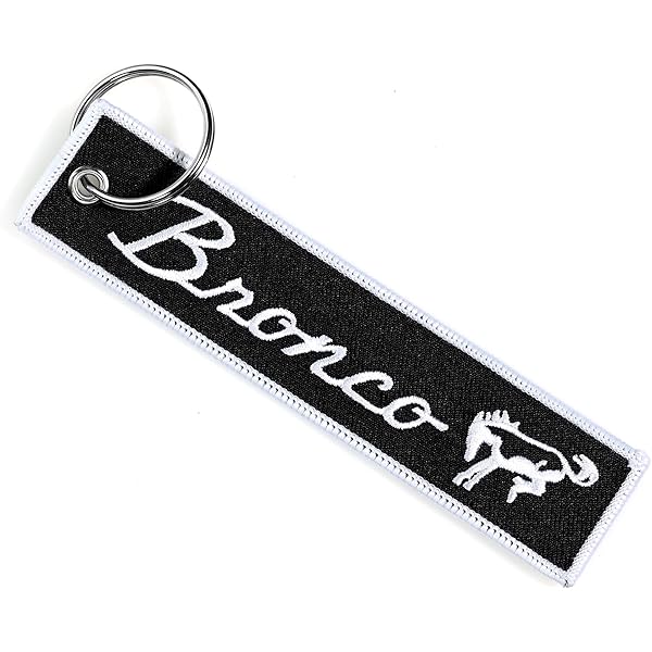 Ford Bronco Key Chain Ford Bronco Emblem Keychains Ford Bronco New