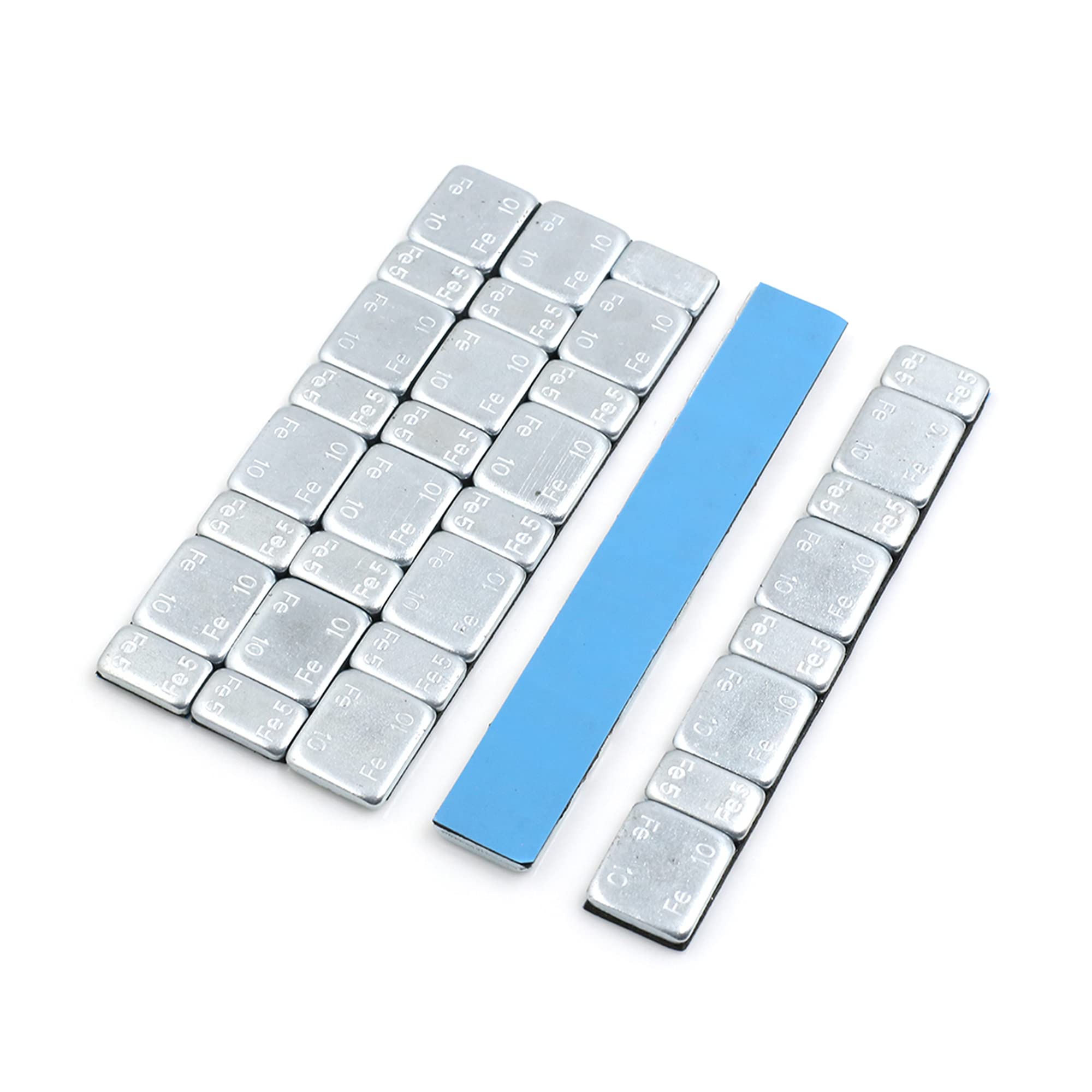 F FIERCE CYCLE 60g 2.1oz Motorbike Car Wheel Balance Weights 124 x 18mm 5pcs