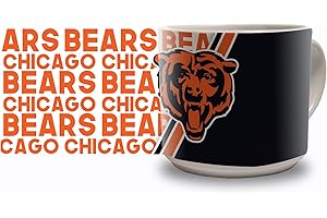 Rico Industries NFL Football 14oz Metro Ceramic Coffee Mug, Team Colored Ceramic Mug