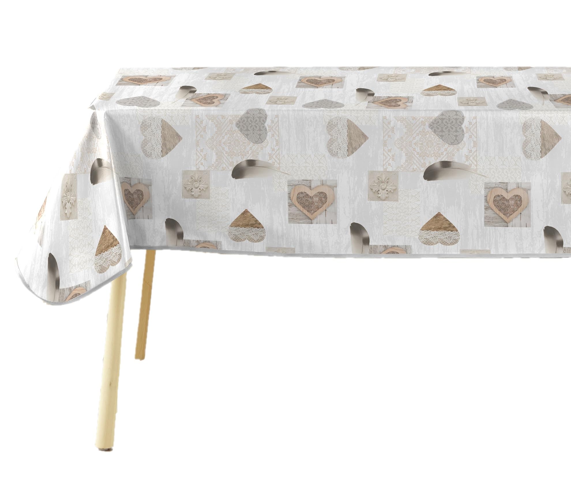 Douceur d'Intérieur DELICIA Tablecloth, 140 x 240 cm