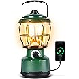 LED Camping Lantern, Rechargeable Batteries Powered Lanterns 2500LM, Water Resistant Emergency Lantern for Power Outage, Hurr