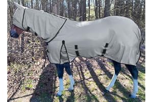 Rugged Ride Combo Neck Fly Sheet with Leg Straps and Matching Mask - Belly Wrap