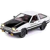 BDTCTK 1/24 Toyota AE86 Initial D Model Car Big Toy Car, Zinc