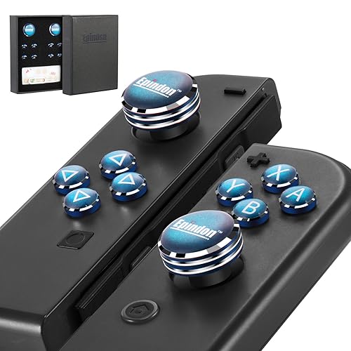 Epindon Joy-Con Analog Caps, Nintendo Switch Thumb Grips with ABXY