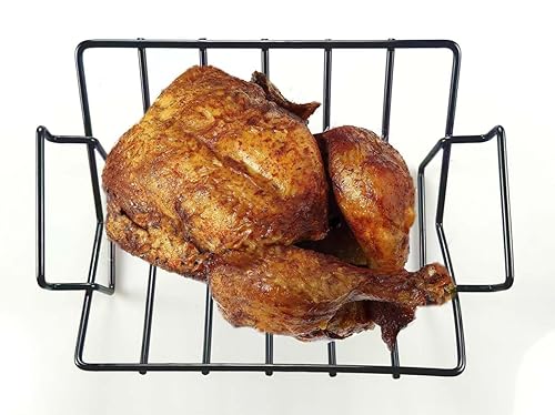V-Rack for Roasting Turkey, Poultry, and Smoking/Grilling
