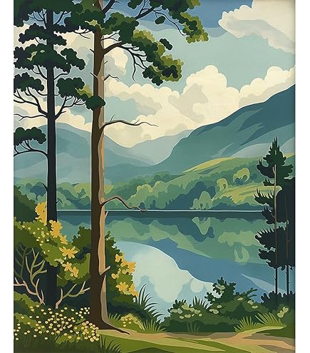 Amazon.com: ZRIZQ Paint by Number for Adults Beginners,12