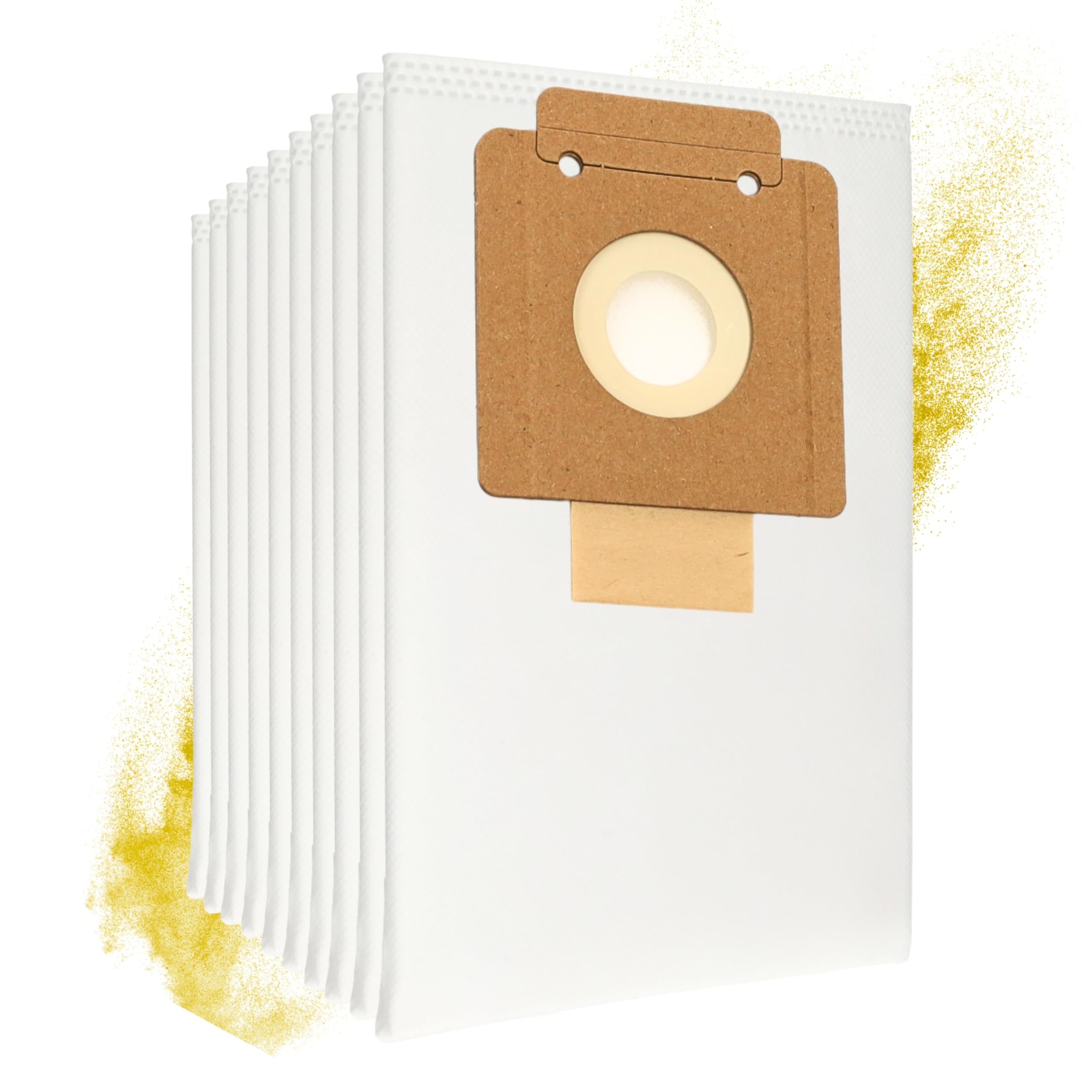 10 Filter Bags, Vacuum Cleaner Bags for Karcher T 7/1 & T10/1 replacement to original No 6.904-315.0 Microsafe® …